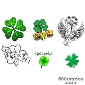 Lucky Four Leaf Clover Tattoo   Tattoes Idea 2015  2016_13