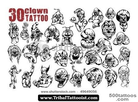 40+ Best Clown Tattoo Designs_27