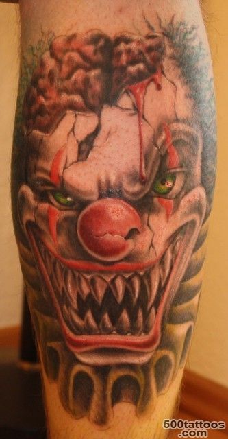 Skull Clown Tattoo Sample  Fresh 2016 Tattoos Ideas_22.JPG