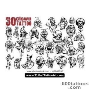 40+ Best Clown Tattoo Designs_27