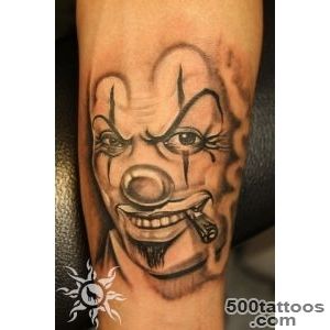 70+ Awesome Clown Tattoos_9