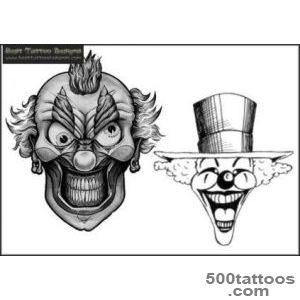 Clown Tattoos, Designs And Ideas  Page 16_30