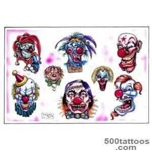 Clown Tattoos, Designs And Ideas  Page 73_16