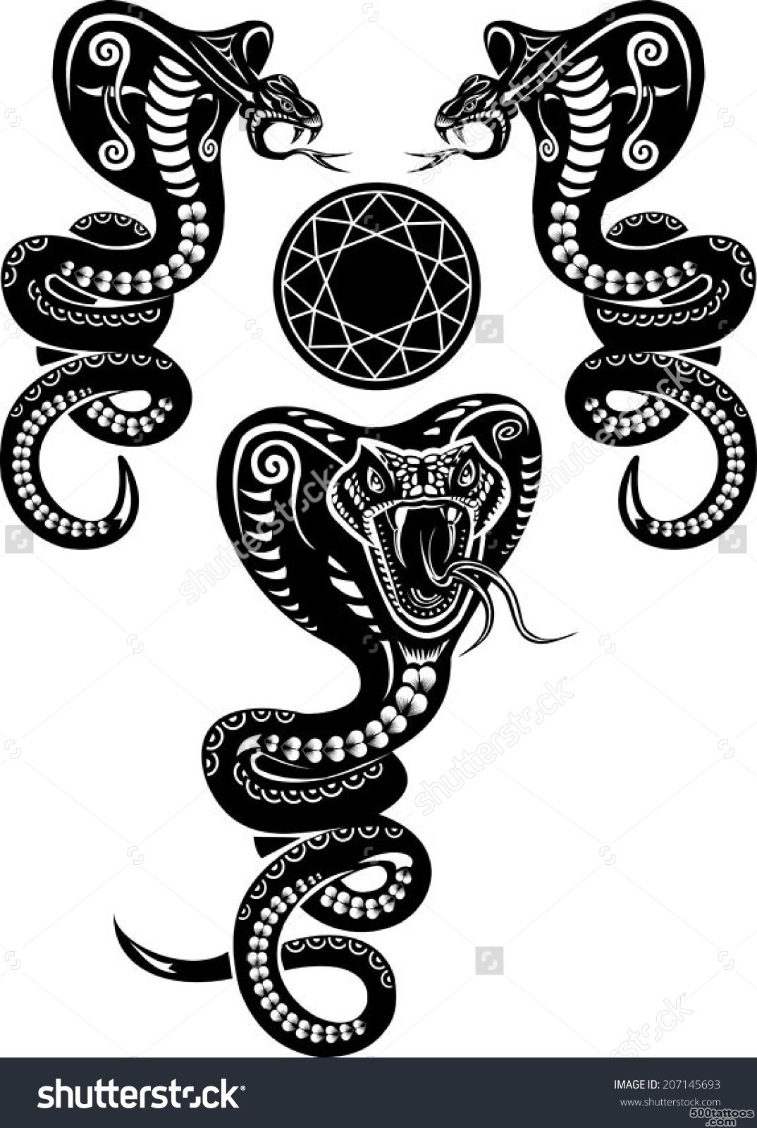 Cobra Tattoo Stock Photos, Images, amp Pictures  Shutterstock_6