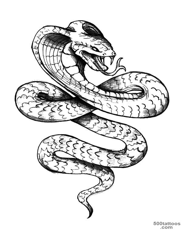 King Cobra Tattoo Coloring Pages King Cobra Tattoo Coloring Pages ..._12