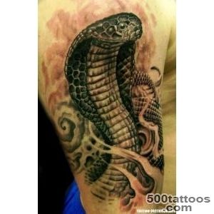 Flames And Cobra Tattoos On Arm  Tattoobitecom_3