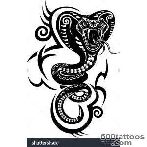 Snake Tattoo Cobra Stock Vector Illustration 207015283  Shutterstock_38