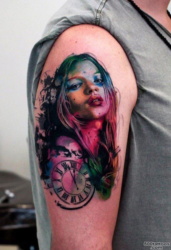 50+ Examples of Colorful Tattoos  Art and Design_13