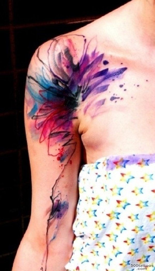 55 Awesome Shoulder Tattoos  Art and Design_43