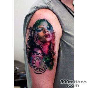 50+ Examples of Colorful Tattoos  Art and Design_13