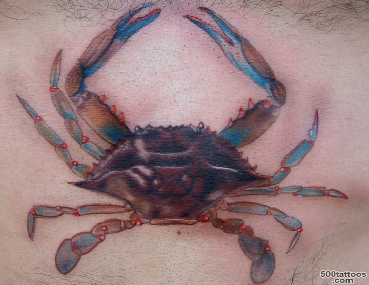 Crab Tattoos, Designs And Ideas  Page 30_30
