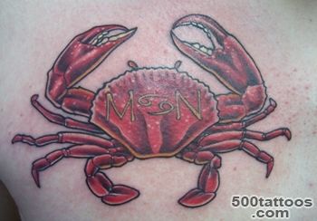 Crab Tattoos Designs, Ideas and Meaning  Tattoos For You_8