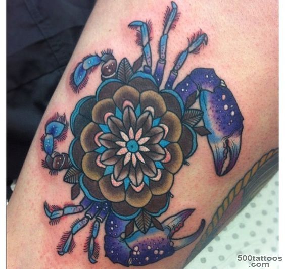 Sexy tattoos on Pinterest  Crab Tattoo, Watercolor Tattoos and ..._27
