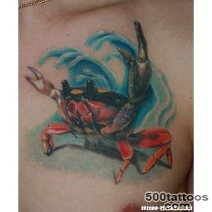 Crab tattoo design, idea, image