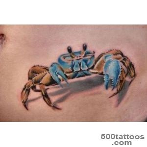 23+ Traditional Crab Tattoos_2