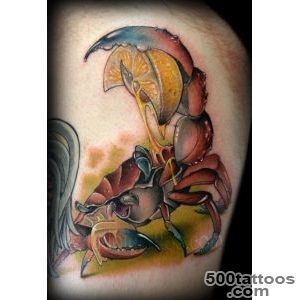 Crab Tattoos, Designs And Ideas_4