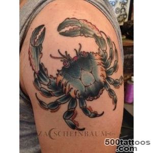 Crab tattoo — Zac Scheinbaum_6