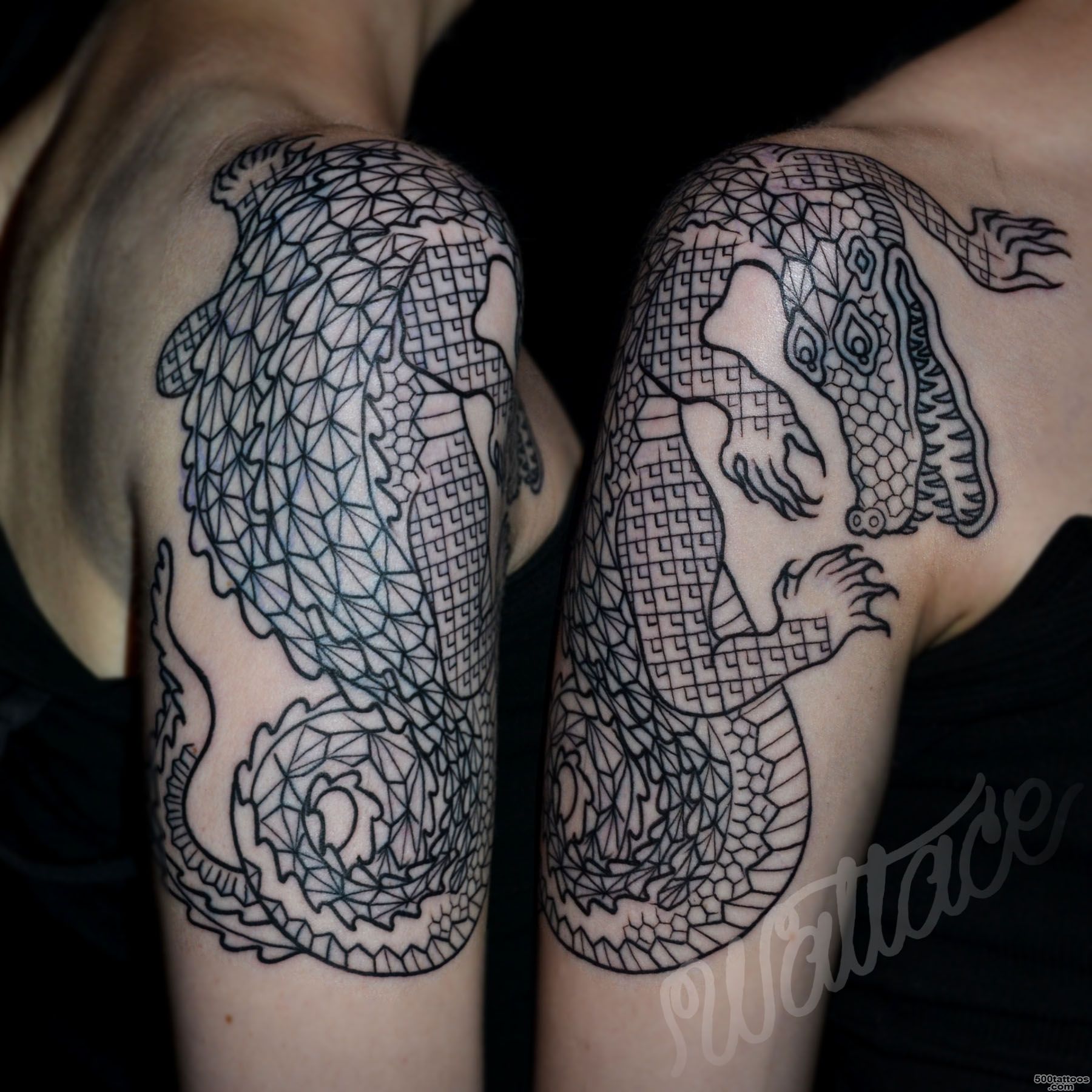 14 Awesome Crocodile Tattoo Images, Pictures and Ideas_12