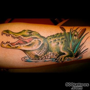 Alligator Tattoo Meanings  iTattooDesigns.com_26