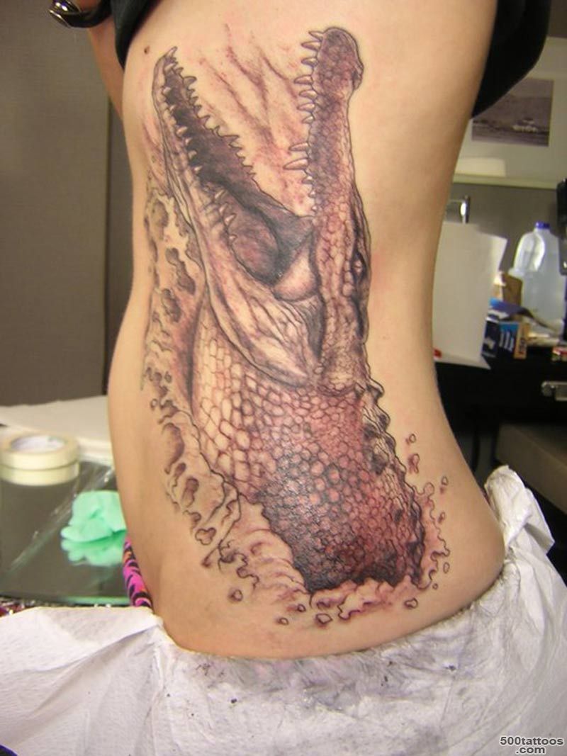 Joe Love Tattoo   Crocodile_31