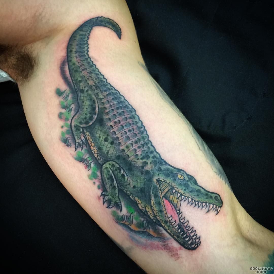 MortenLucky7 — #crocodile #tattoo #crocodiletattoo #reptiletattoo..._16