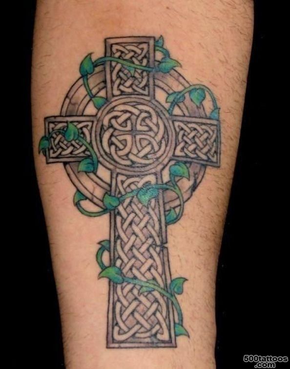 40+ Mysterious Cross Tattoo Designs   Characteristic Symbol_35