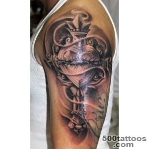 Top 60 Best Cross Tattoos For Men   Photo Ideas And Designs_17