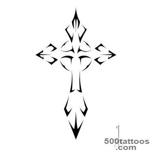 Tribal cross tattoo  Tattoo Collection_30