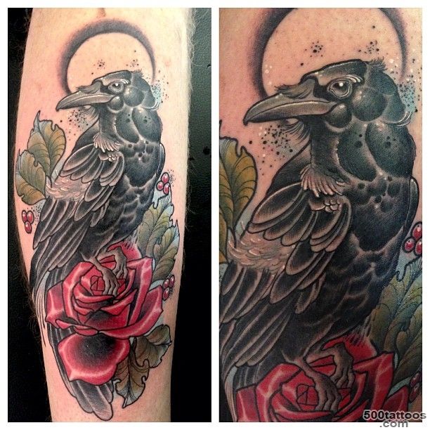 Crow tattoo  Best tattoo ideas amp designs_29