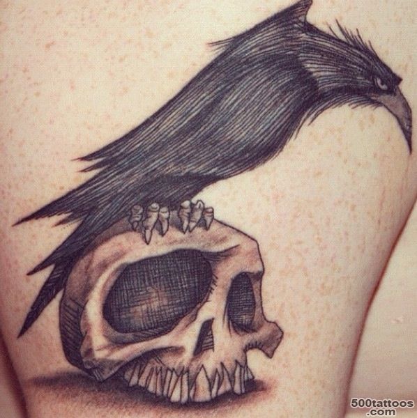 Crow Tattoos and Their Unique Meaning   Tattoos Win_9