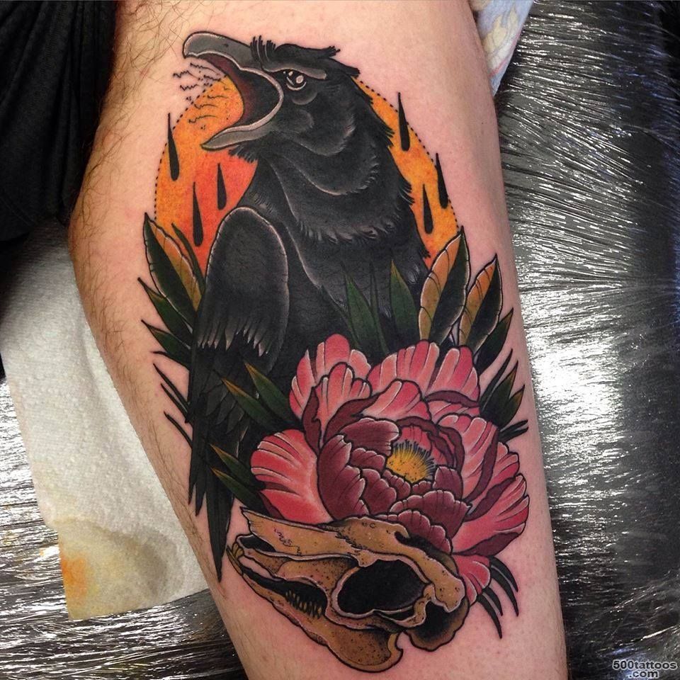 Crow Tattoos   Askideas.com_36