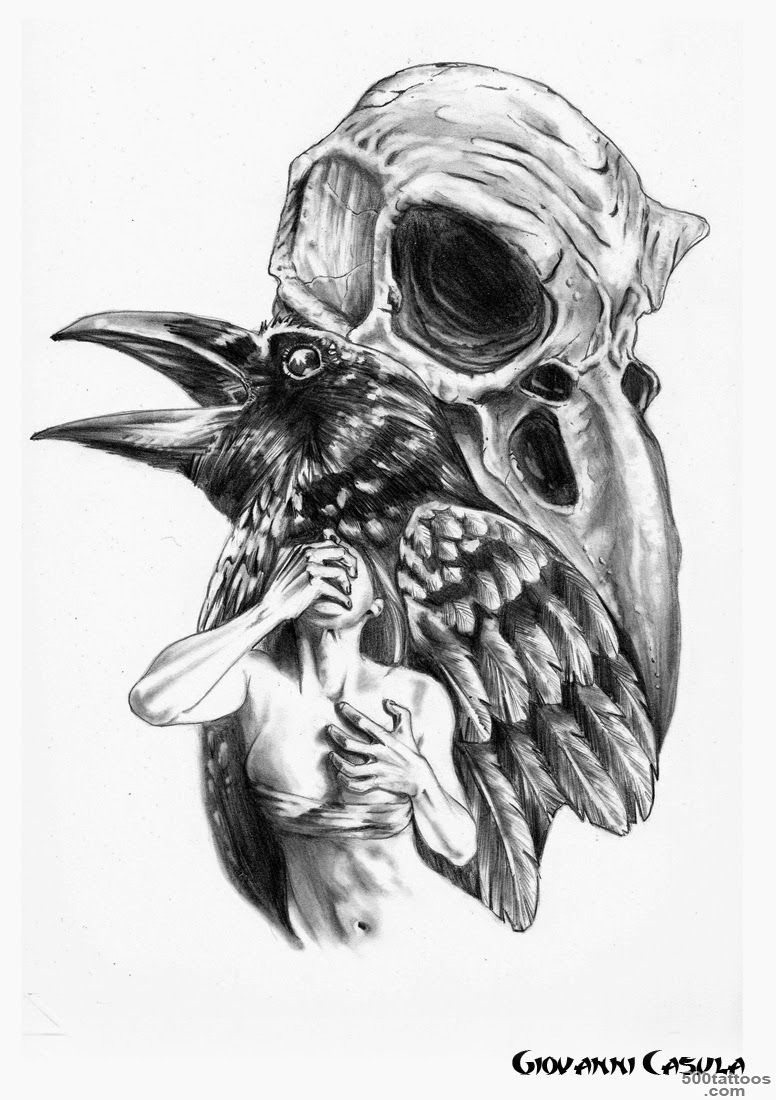 Rick Rosine Crow Tattoo  Fresh 2016 Tattoos Ideas_48