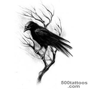 14 Crow Tattoo Designs, Samples And Ideas_5