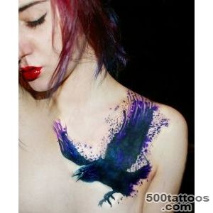 crow raven tattoo design  _41