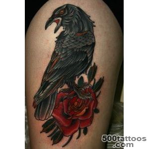 Crow Tattoos, Designs And Ideas_10