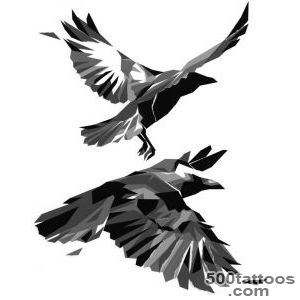 Crow Tattoos, Designs And Ideas  Page 111_2
