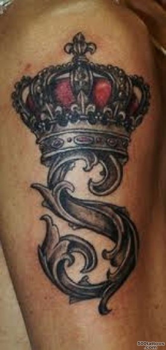 30 Beautiful Crown tattoo Designs_42