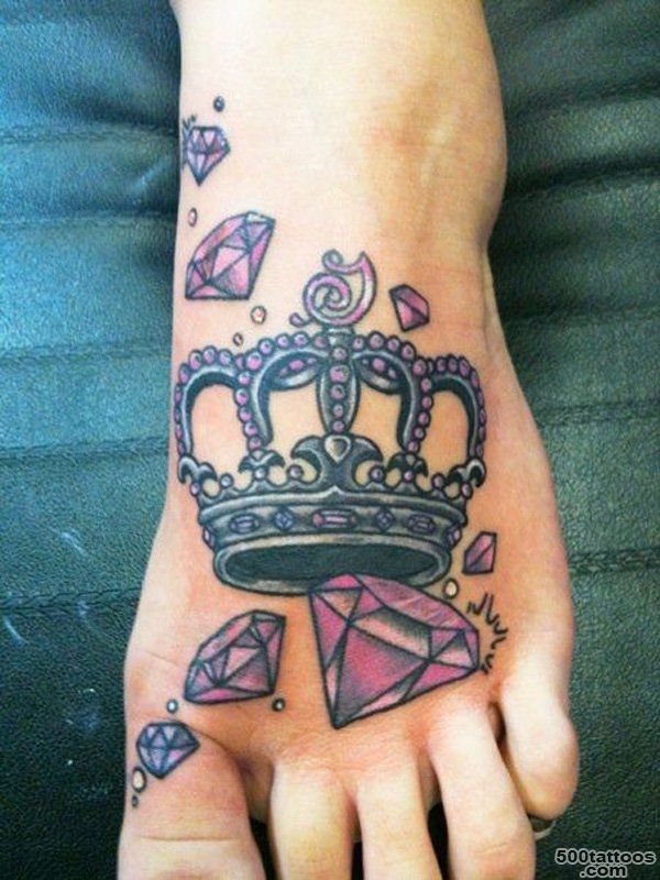 50 Meaningful Crown Tattoos  Art and Design_26