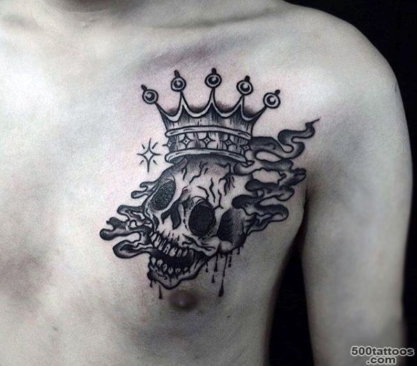 100 Crown Tattoos For Men   Kingly Design Ideas_35