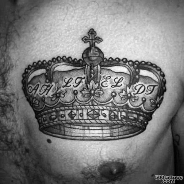 100 Crown Tattoos For Men   Kingly Design Ideas_49