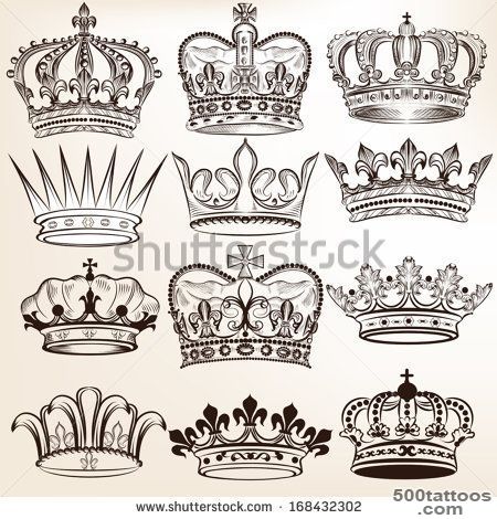 1000+ ideas about Crown Tattoos on Pinterest  Girly Tattoos ..._1