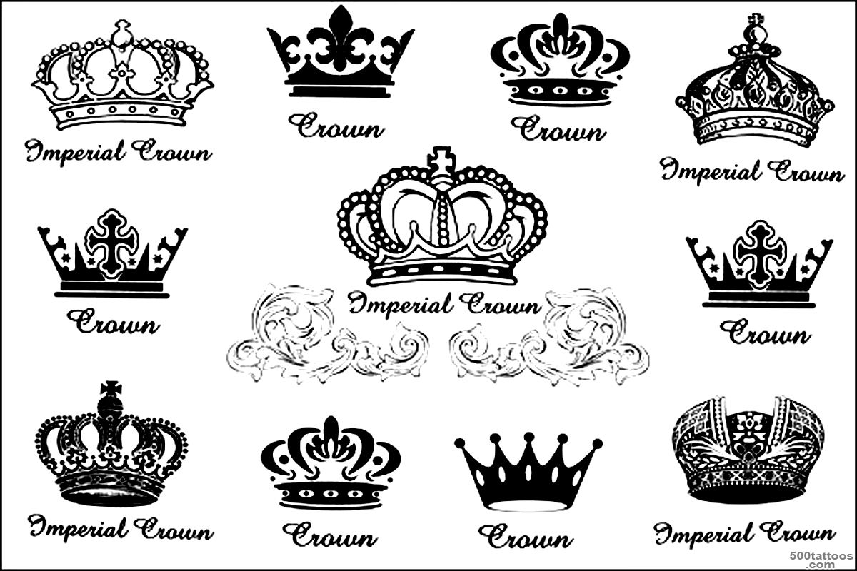 Crown Tattoos Designs, Ideas and Meaning  Tattoos For You_7