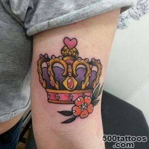 35 Best King And Queen Crown Tattoo Designs amp Meaning_27