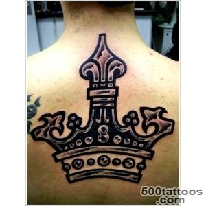 40 Glorious Crown Tattoos and Meanings_21