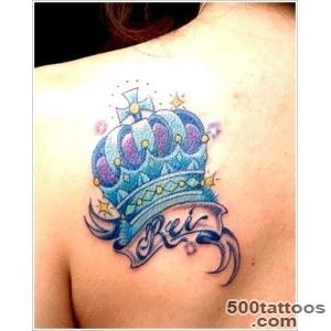 40 Glorious Crown Tattoos and Meanings_33