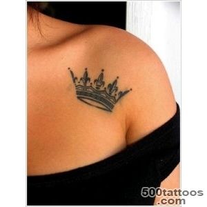 50 Meaningful Crown Tattoos  Art and Design_8