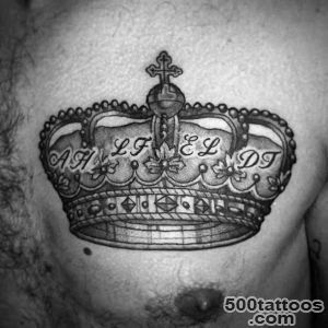 100 Crown Tattoos For Men   Kingly Design Ideas_49