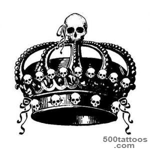 Skull Crown Tattoo Designs  Tattoobitecom_43