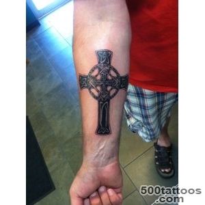 Crucifix tattoo design, idea, image