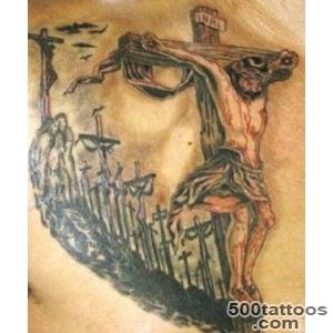 25 Crucifix Tattoo Designs For Men_2